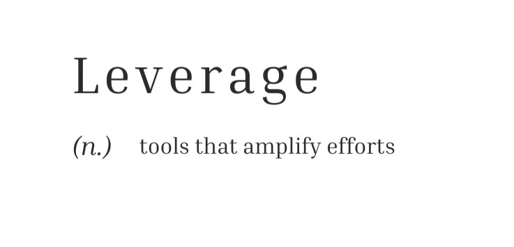 Leverage definition